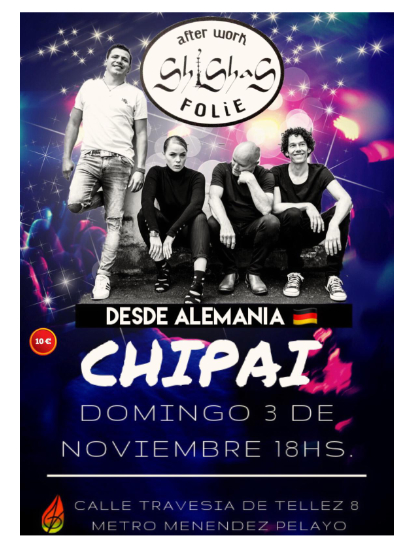 saxyarpa (Chipai), After Work, Shishas Folie