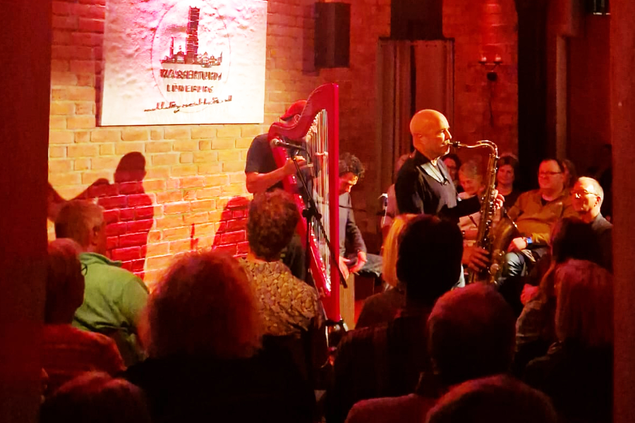 saxyarpa, Vollmondkonzert, Wasserturm Lüneburg