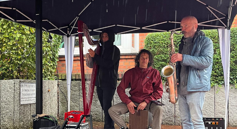 saxyarpa, Mieterfest Agnes-Wolffsonstraße, Wohnanlage Agnes-Wolffsonstraße